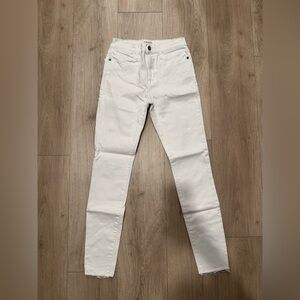 Frame Denim Women's White Skinny Jeans